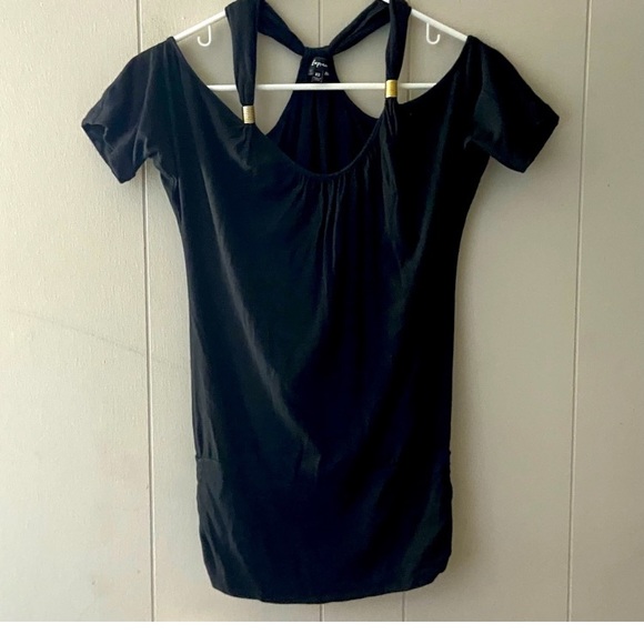 EXPRESS LOT rhinestone/cold shoulder/embellished bling tanks LOT OF 2 - Picture 6 of 9